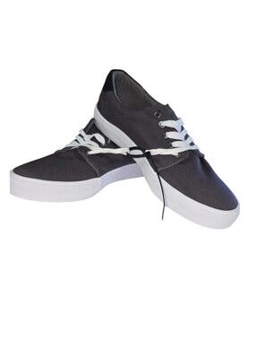 Women's Casual Canvas Sneakers in Charcoal Gray